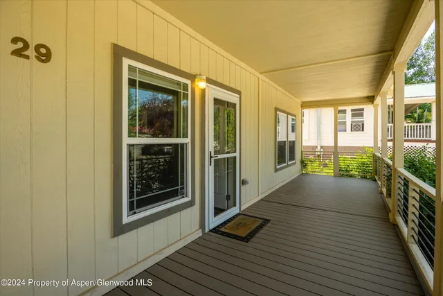 a view of outdoor space and deck