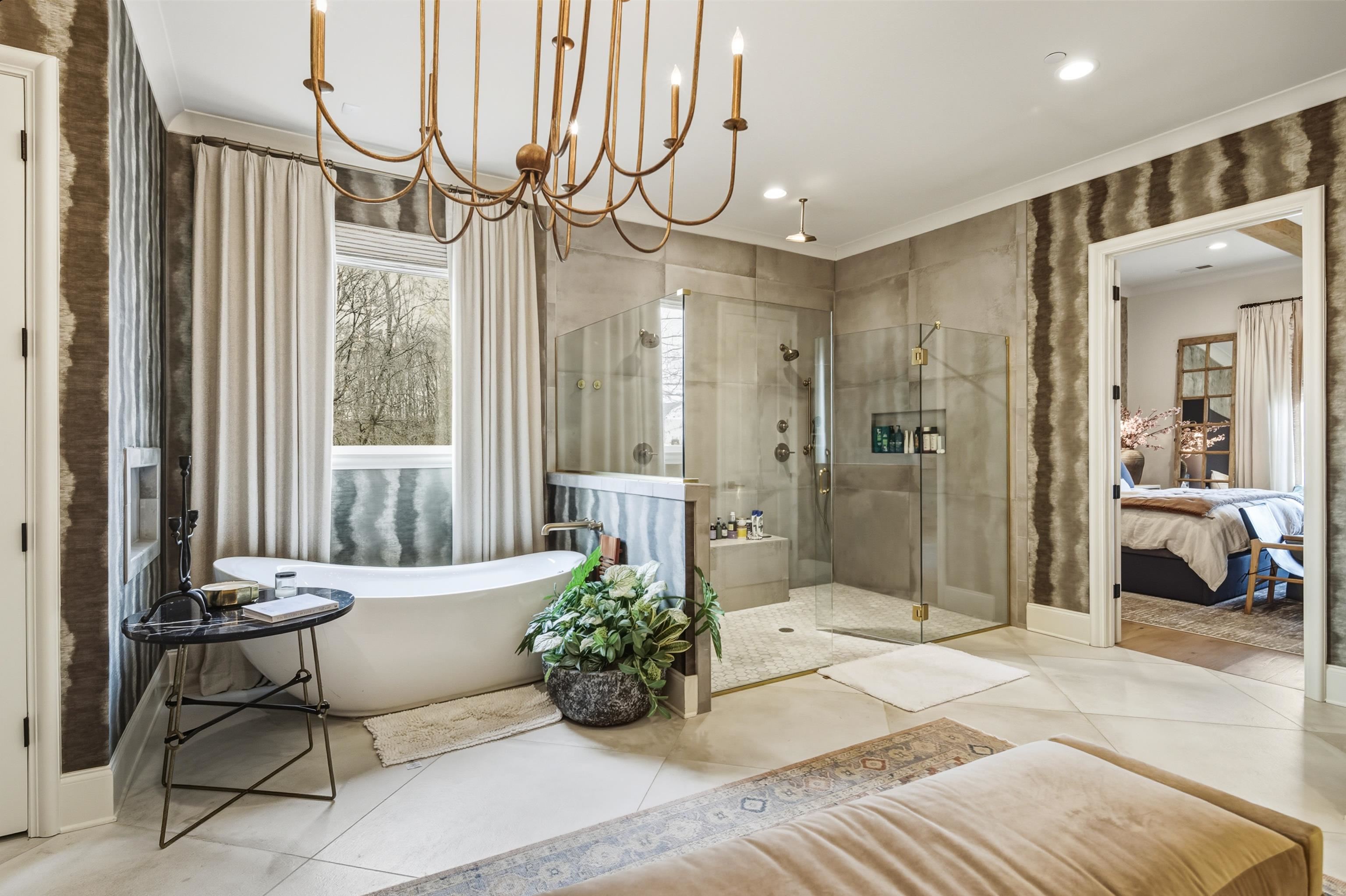 160 North Lake Road Piperton, TN 38017 - Photo 24 of 40 a living room with furniture and a chandelier