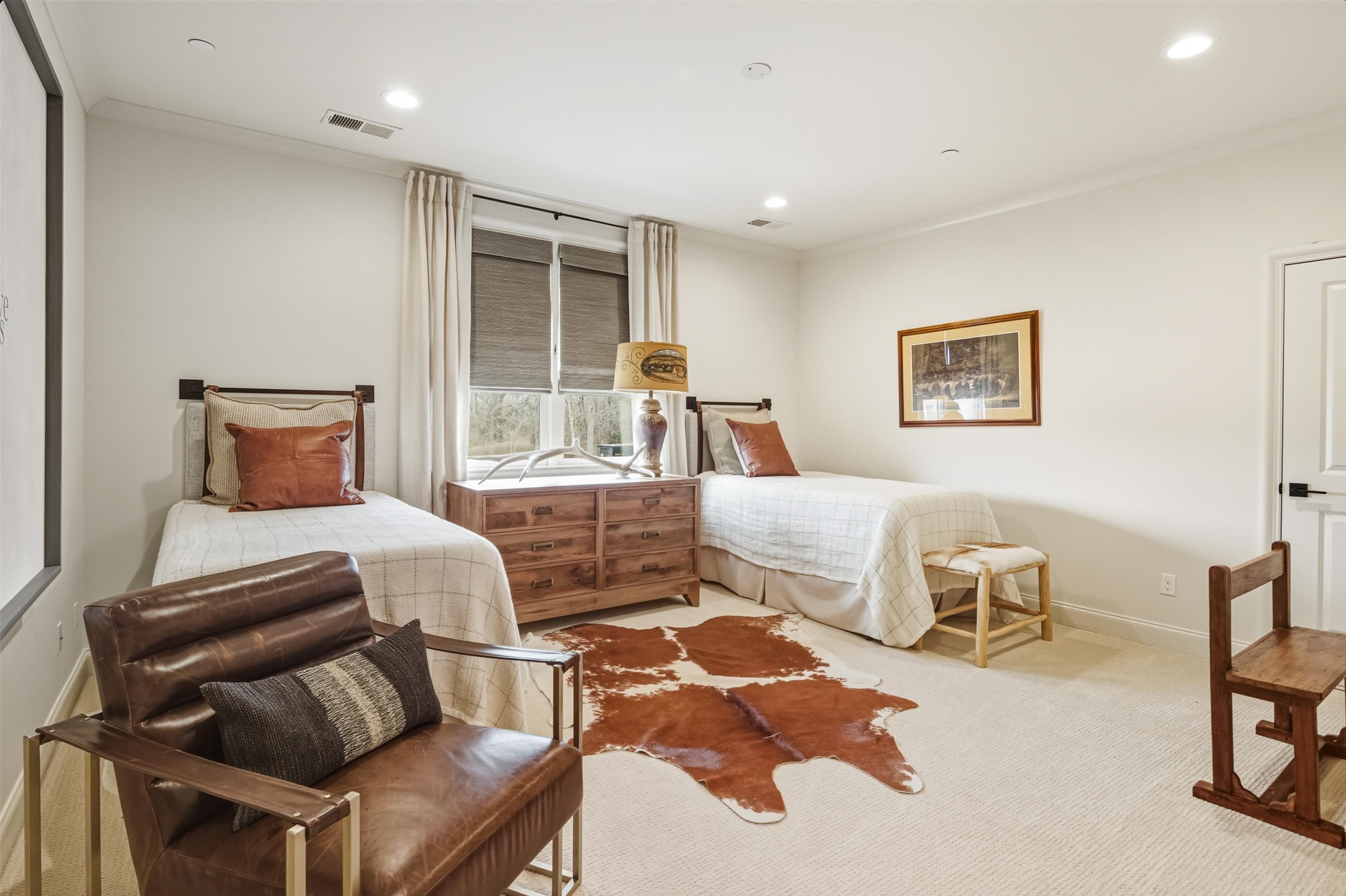 160 North Lake Road Piperton, TN 38017 - Photo 35 of 40 a bedroom with a bed and wooden floor