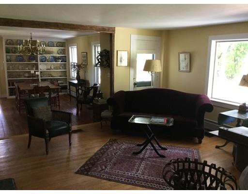 770 Watson Spruce Corner Road Ashfield, MA 01330 - Photo 9 of 30 a living room with furniture and wooden floor
