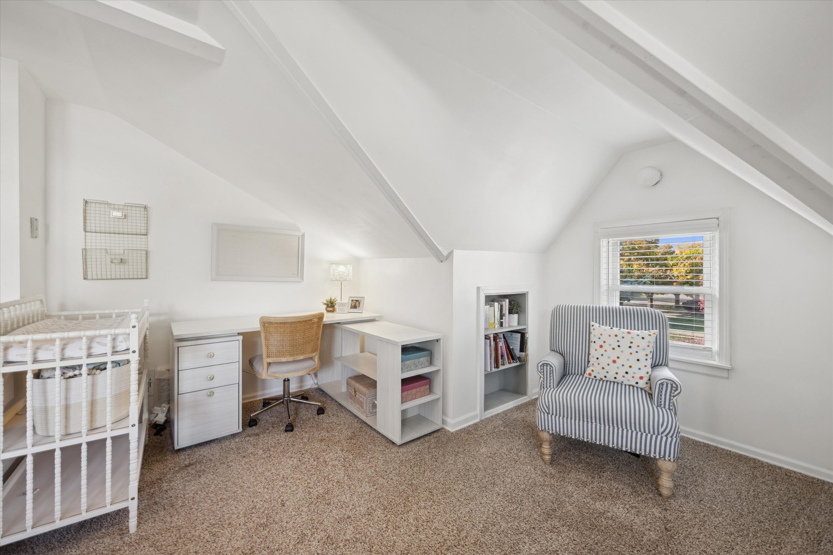 601 Homestead Road La Grange Park, IL 60526 - Photo 23 of 29 a bedroom with furniture and a window
