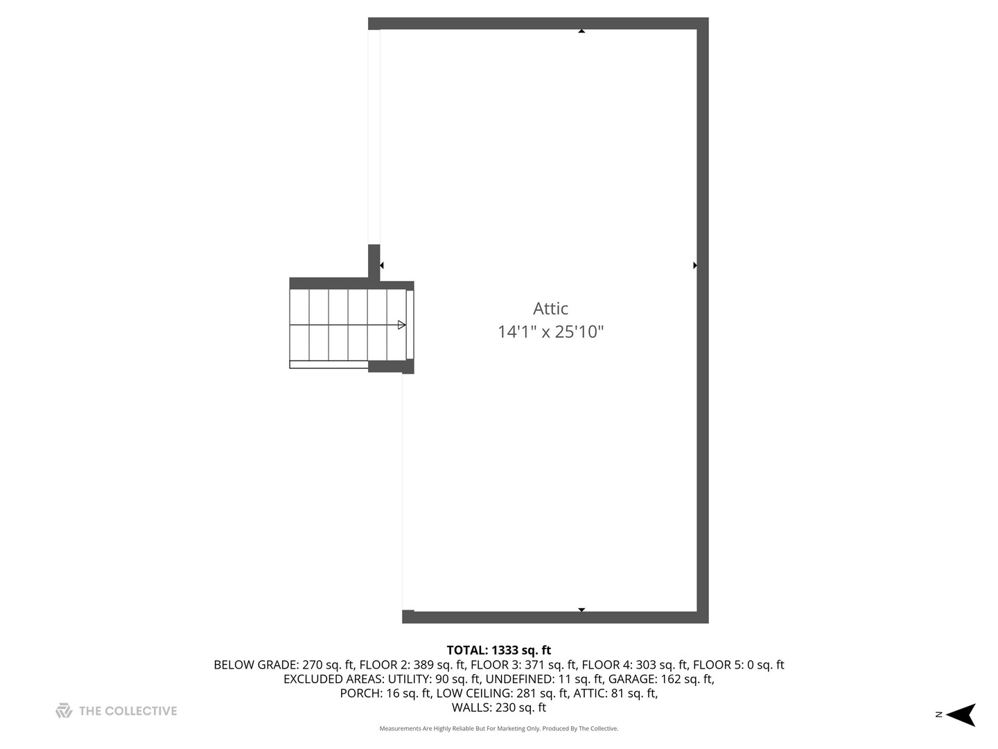 601 Homestead Road La Grange Park, IL 60526 - Photo 29 of 29 a black and white photo of a bench in a rack