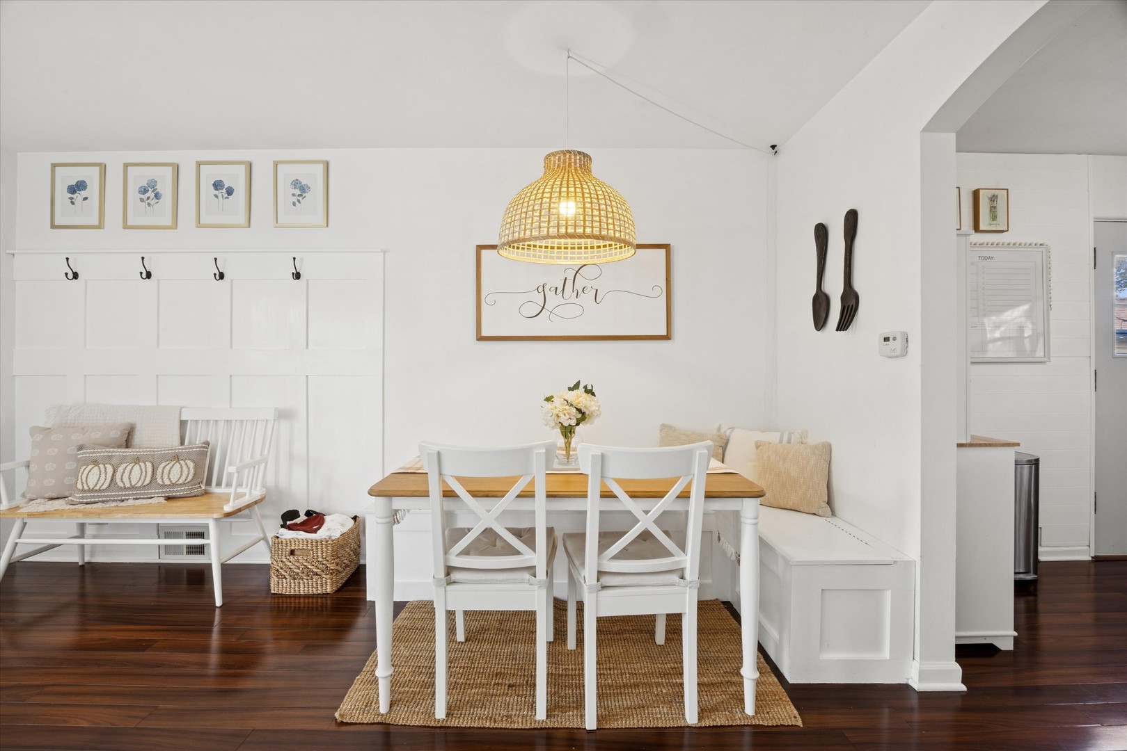 601 Homestead Road La Grange Park, IL 60526 - Photo 8 of 29 a view of a dining room with furniture and wooden floor