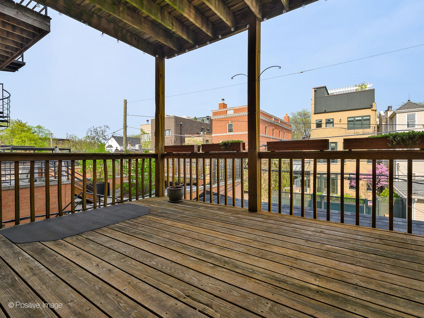 1829 North Mohawk Street, Unit 2N Chicago, IL 60614 - Photo 16 of 16 a view of balcony with wooden floor