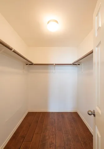 wooden floor in a bathroom