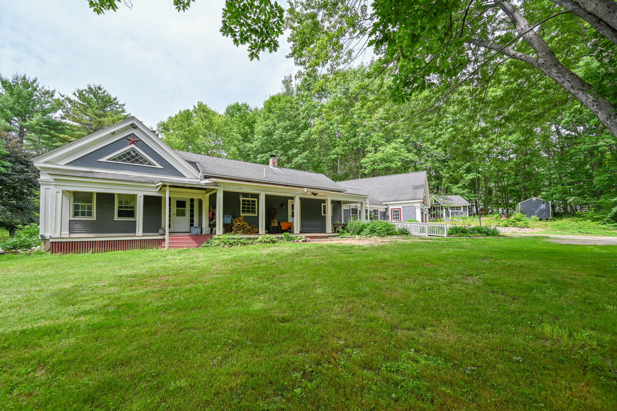 92 Staples Road Newfield, ME 04095 - Photo 51 of 60 Beautiful front porch