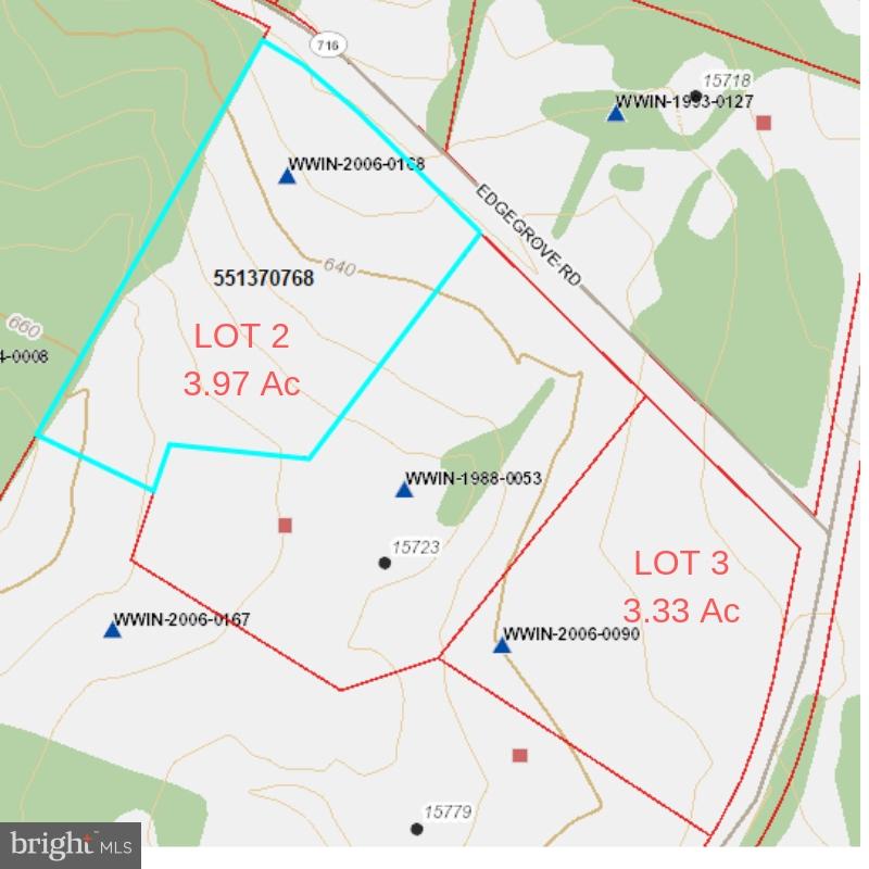 0 Edgegrove Road Purcellville, VA 20132 - Photo 5 of 5 LoCo GIS Mapping of Lots 2 & 3