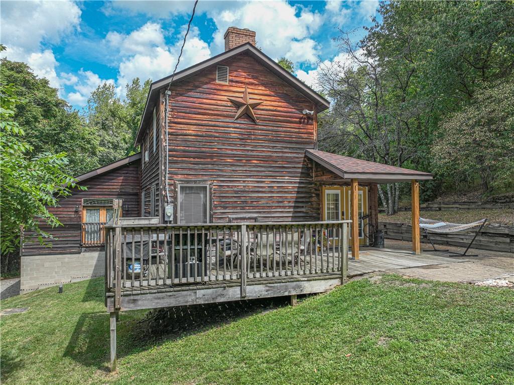 130 Alpine Smock, PA 15480 - Photo 37 of 41 a view of a house with a deck and a yard