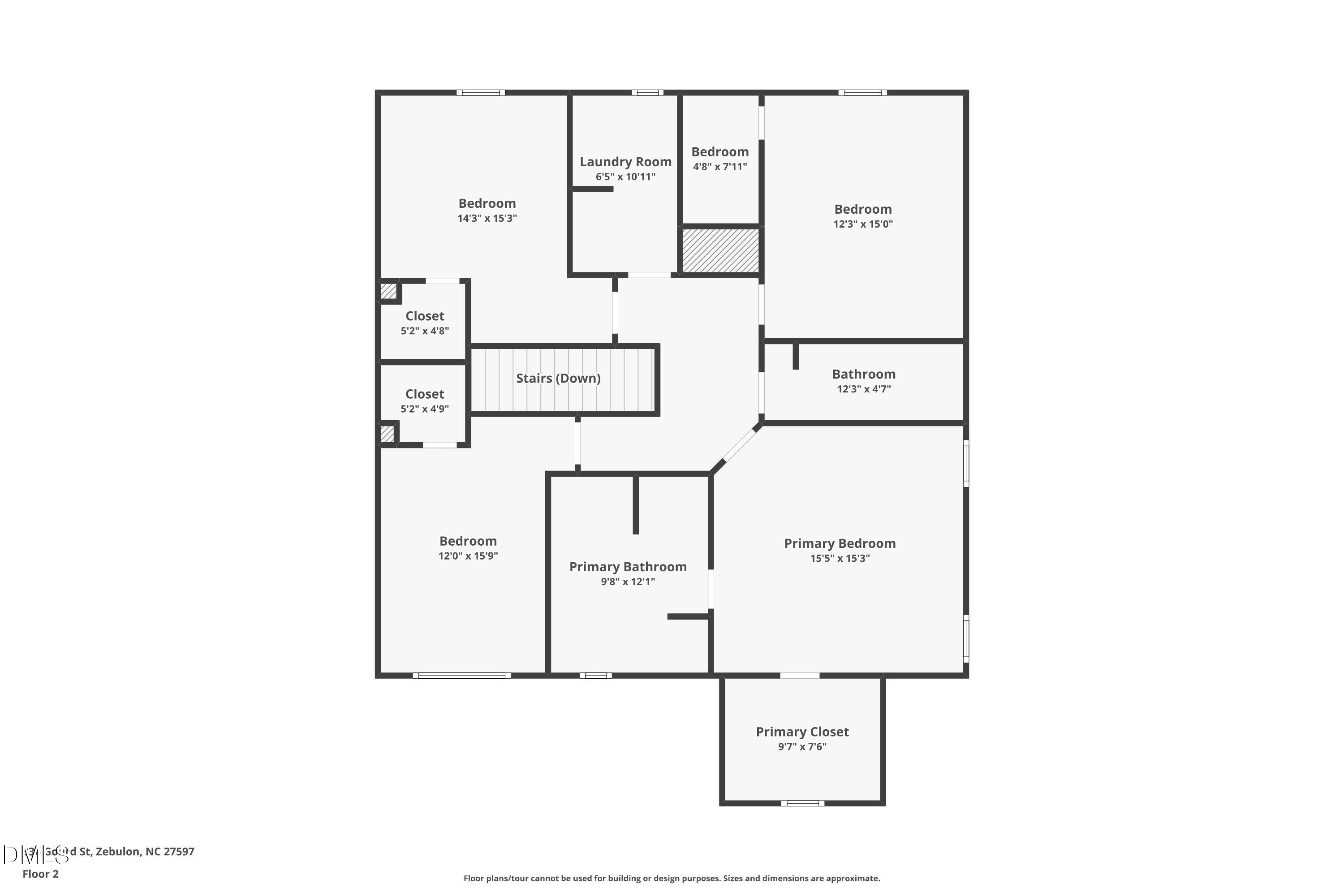 336 Gourd Street Zebulon, NC 27597 - Photo 17 of 17 a picture of a floor plan