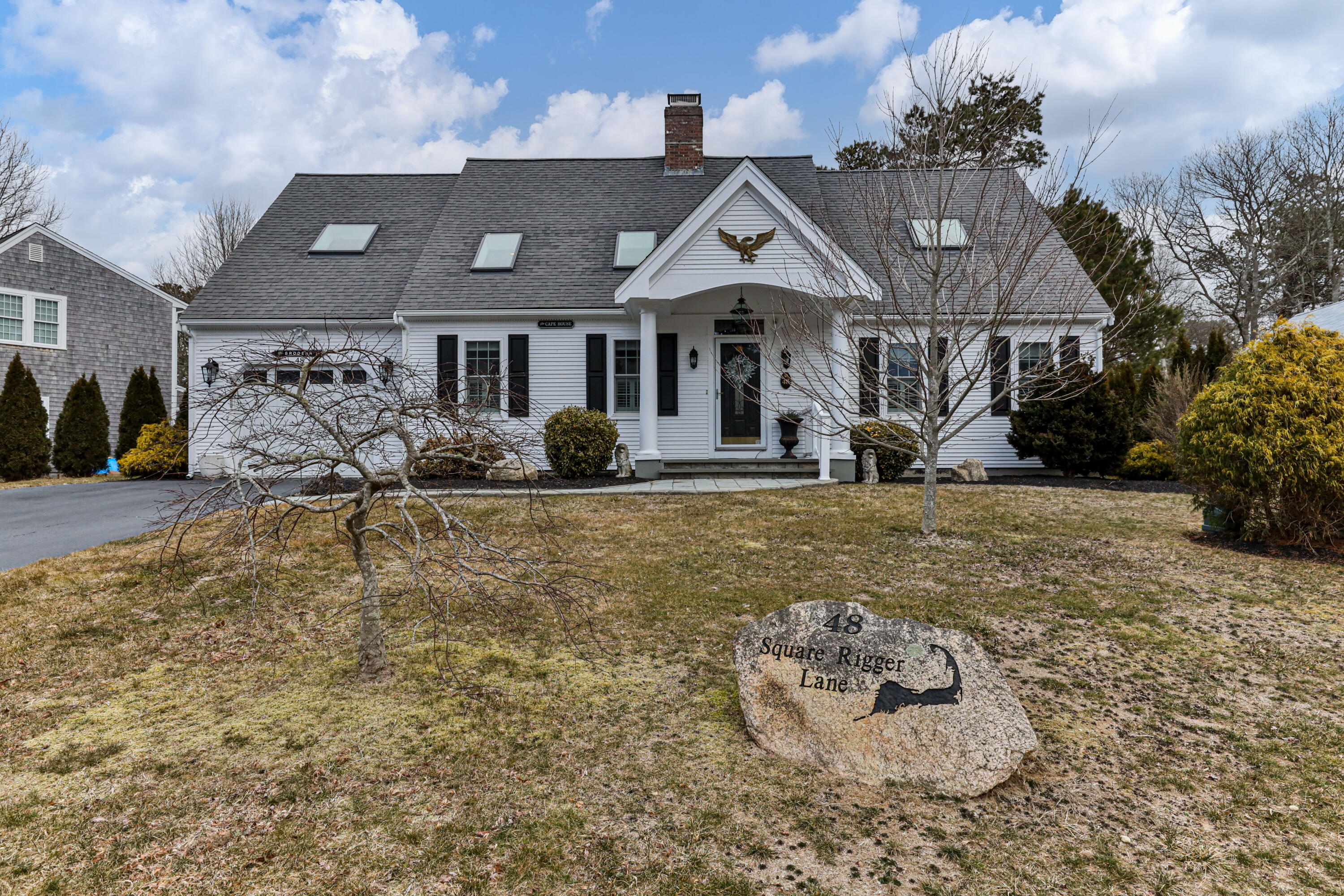 48 Square Rigger Lane Hyannis, MA 02601 - Photo 3 of 36 a front view of a house with a yard