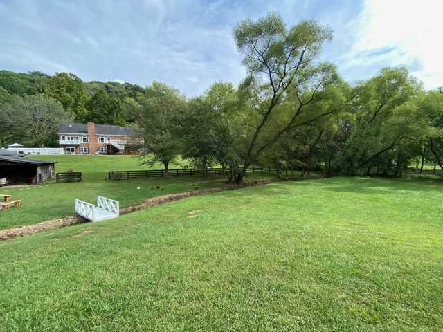 763 High Point Ridge Road Franklin, TN 37069 - Photo 40 of 46 a backyard of a house with lots of green space