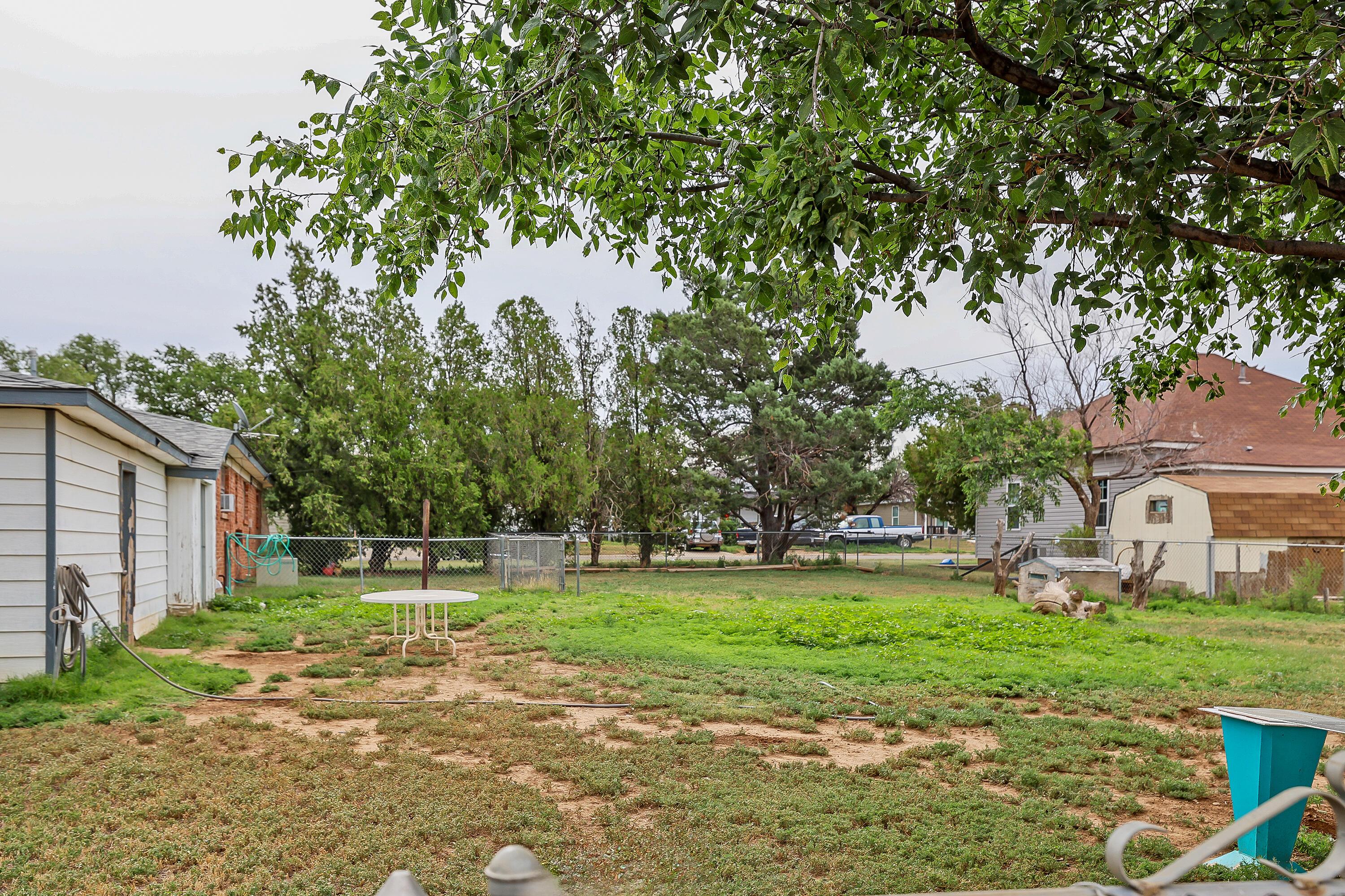 411 North Prospect Street Amarillo, TX 79106 - Photo 22 of 22 a view of a yard with plants and trees