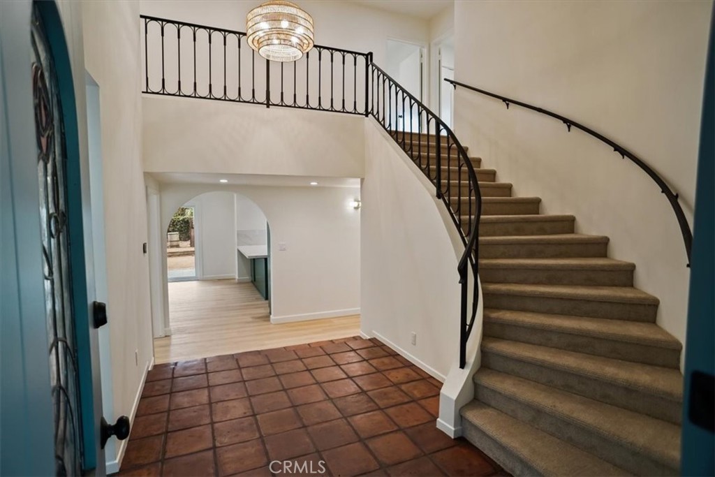 1925 Parkside Avenue Burbank, CA 91506 - Photo 3 of 30 a view of staircase with white walls and a window