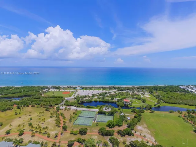 a view of city and ocean