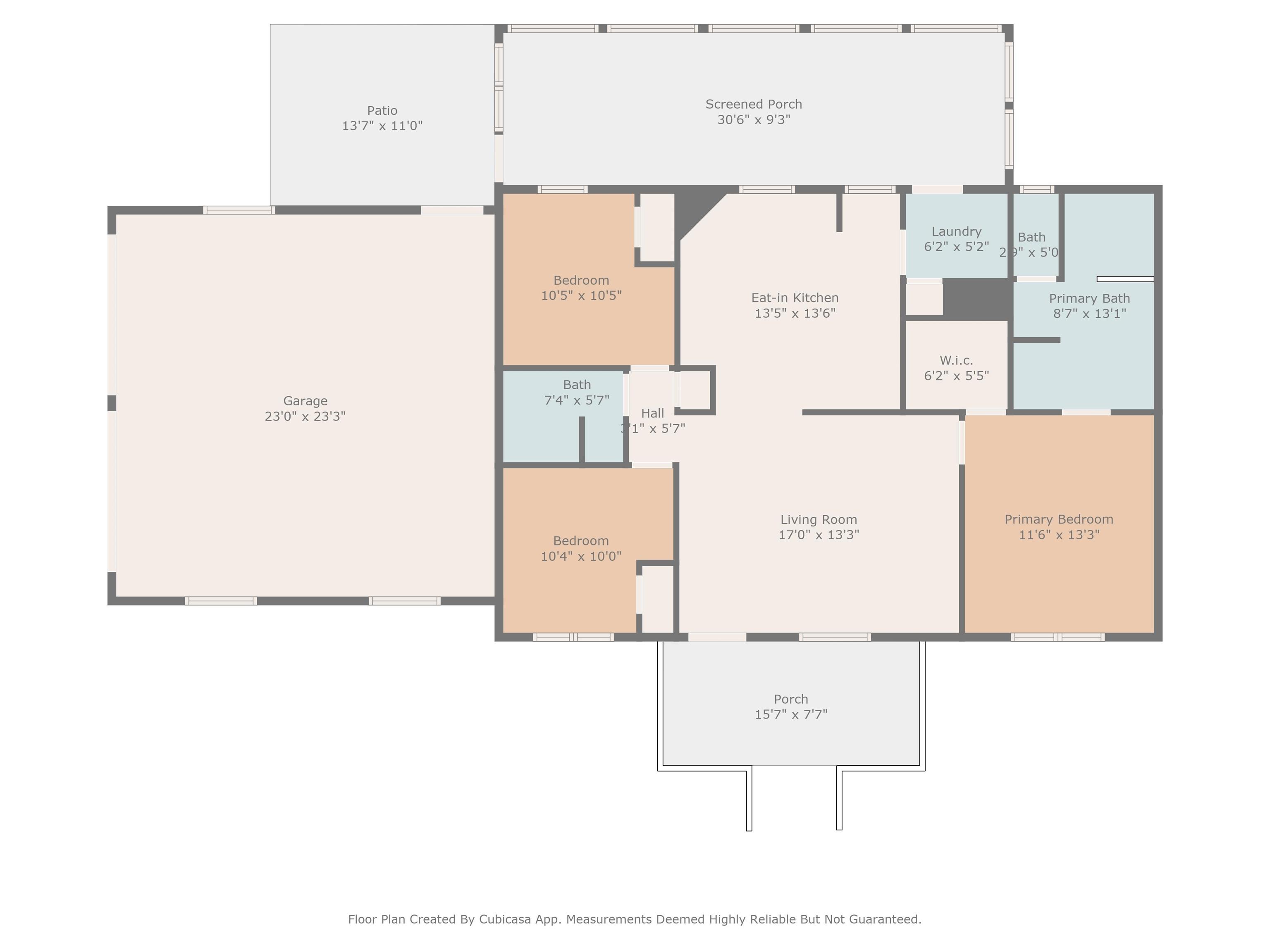 516 Grapevine Street Myrtle Beach, SC 29579 - Photo 33 of 33 Floor plan