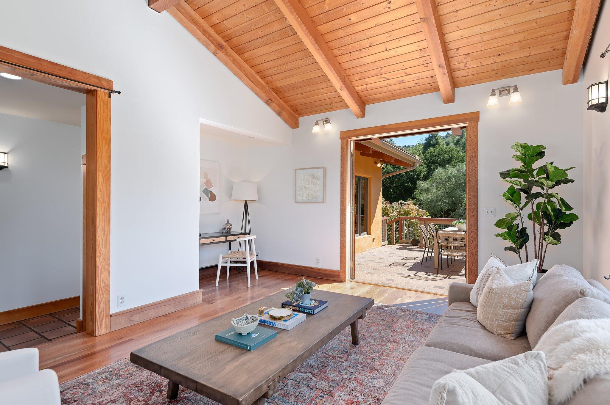 1545 San Roque Road Santa Barbara, CA 93105 - Photo 13 of 47 Office or Den w/ Patio