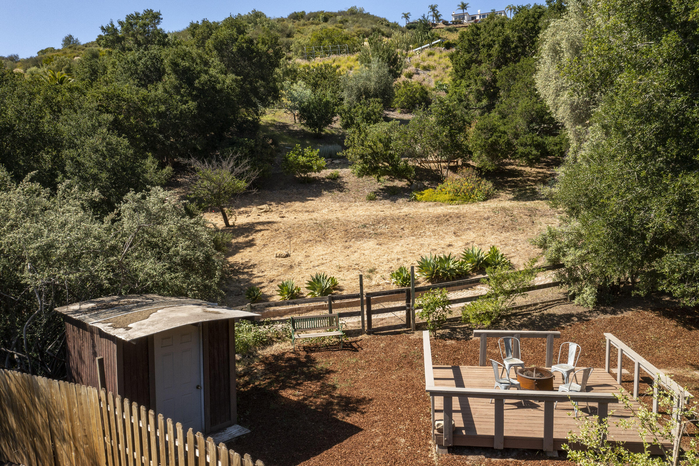 1545 San Roque Road Santa Barbara, CA 93105 - Photo 45 of 47 Auxiliary Structure Yard