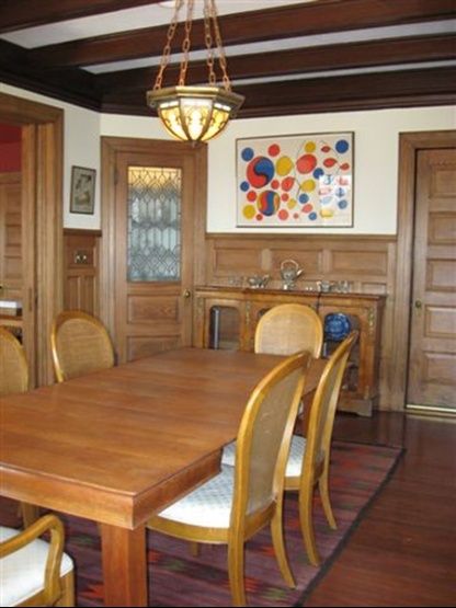 383 Rose Hill Road Water Mill, NY 11976 - Photo 8 of 13 a dining room with furniture and window