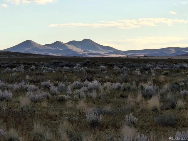 a view of a and mountain