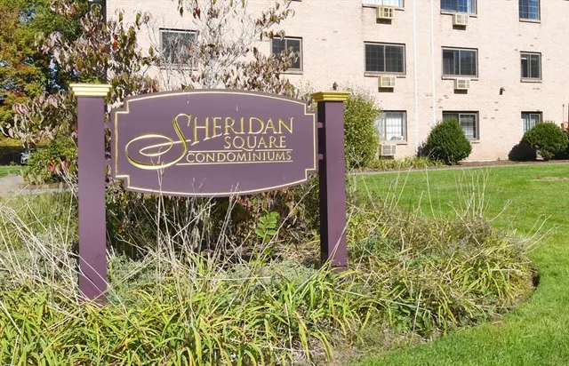 a sign on the side of a building