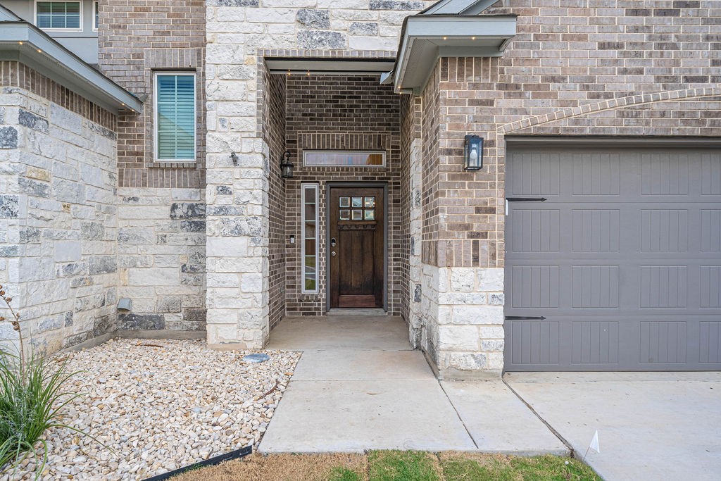 830 Rench New Braunfels, TX 78130 - Photo 3 of 50 a view of entryway with a brick wall