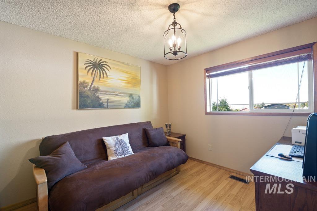 3828 15th Street Lewiston, ID 83501 - Photo 24 of 34 Office with a textured ceiling and light wood finished floors