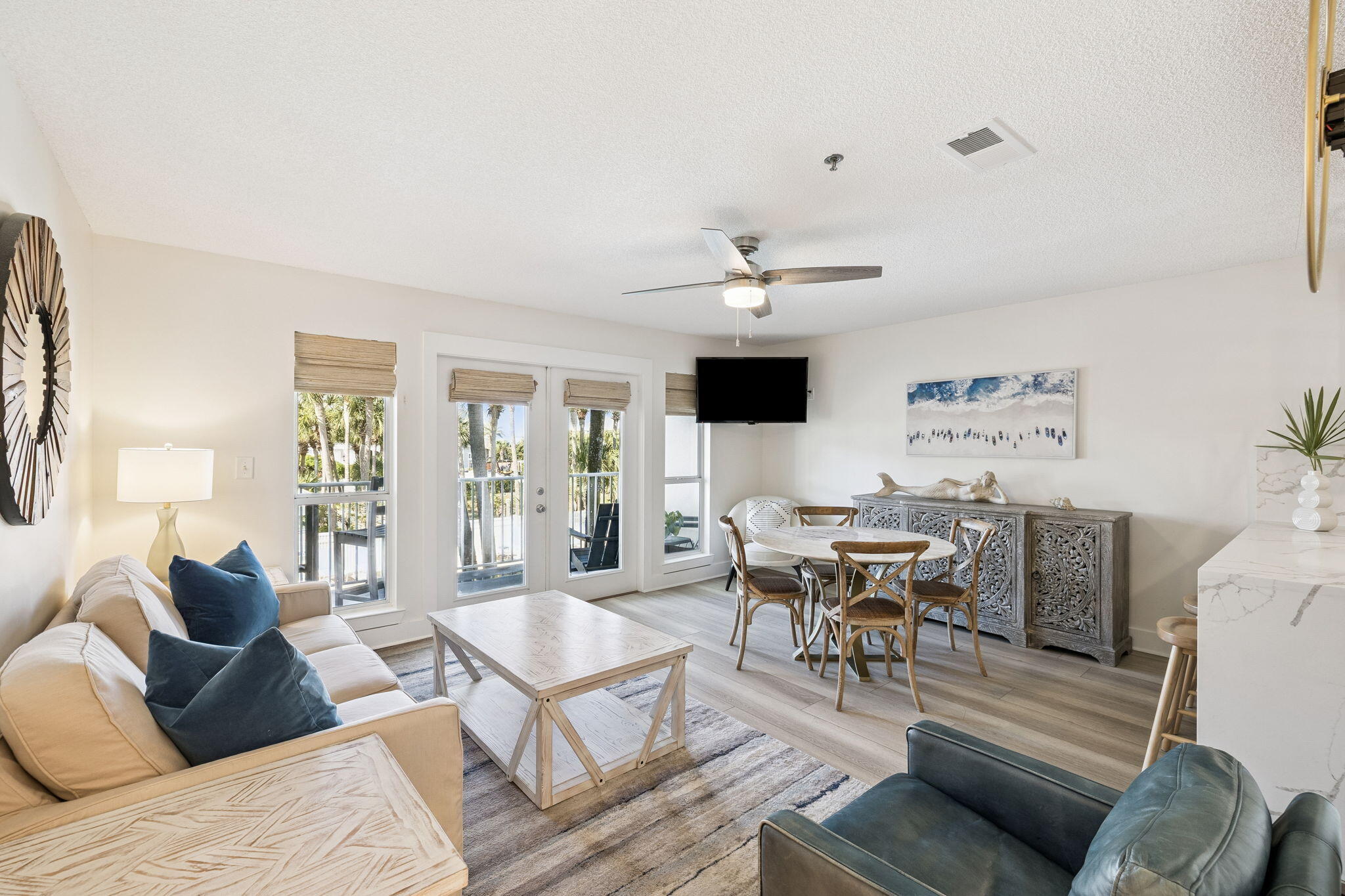 144 Spires Lane, Unit 207 Santa Rosa Beach, FL 32459 - Photo 6 of 49 Conneted Spaces with a Coastal Backdrop