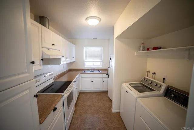 a room with storage and utility