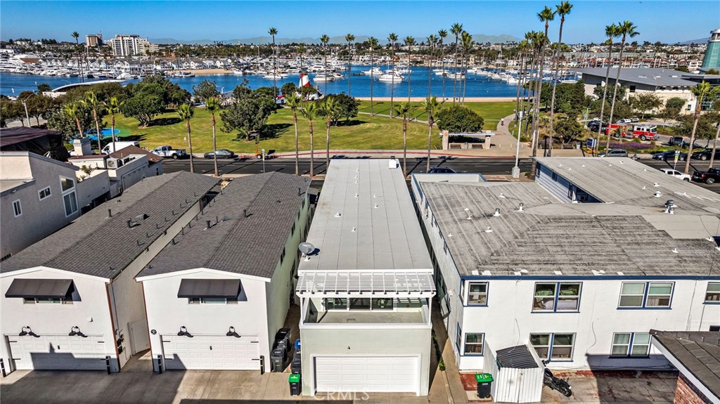1707 West Balboa Boulevard, Unit A Newport Beach, CA 92663 - Photo 24 of 30 an aerial view of a building with outdoor space