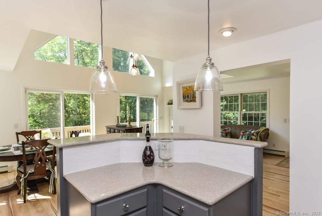 7 Case Road Barkhamsted, CT 06063 - Photo 1 of 1 a view of a dining room with furniture window and outside view