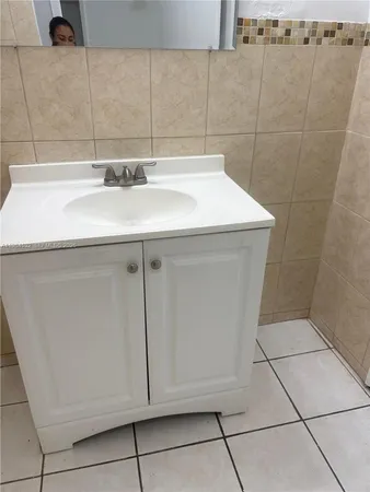 a close view of a sink