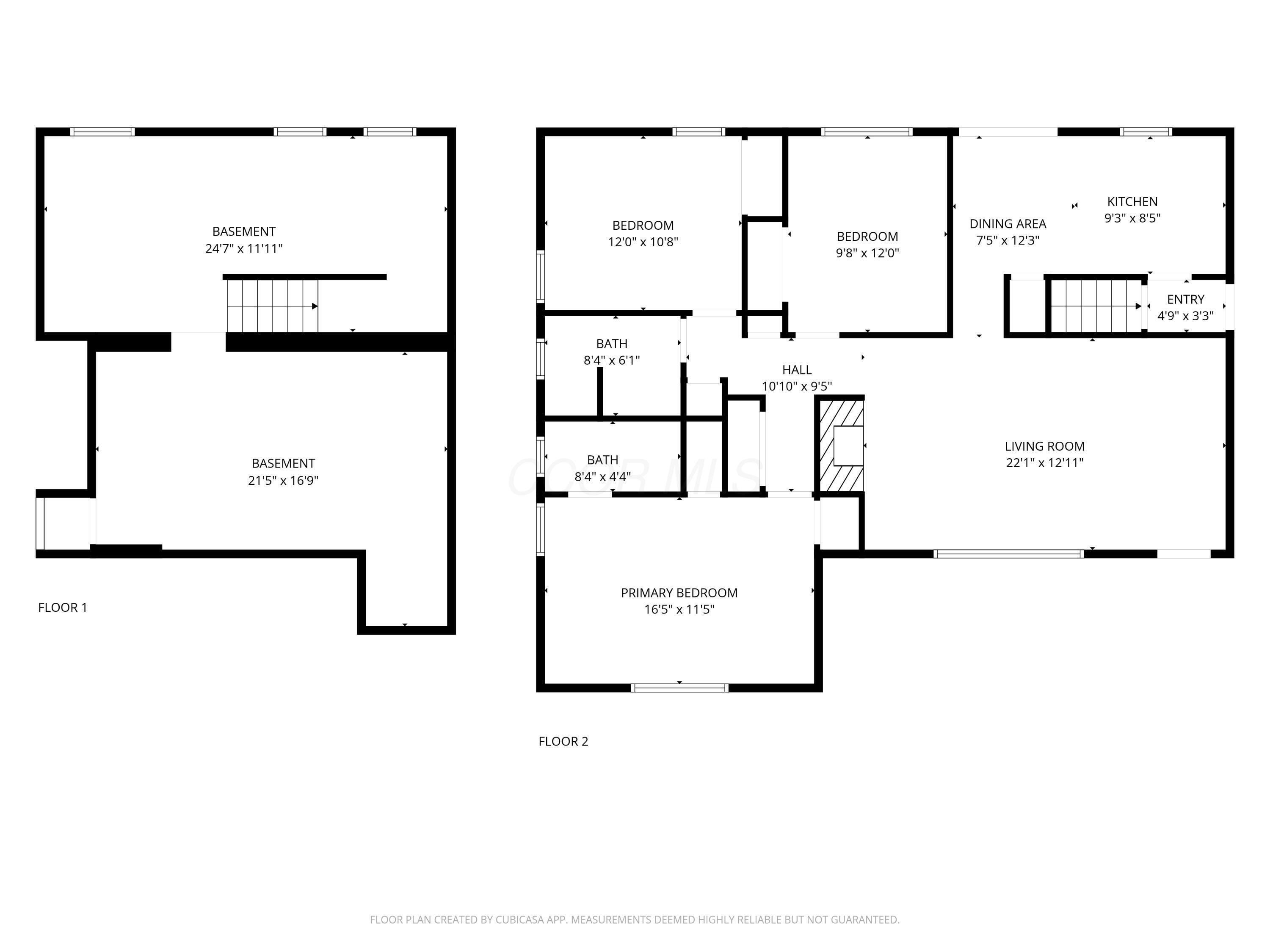 3296 Leighton Road Columbus, OH 43221 - Photo 31 of 31 2D Floor Plan for 3297 Leighton Road-2(1