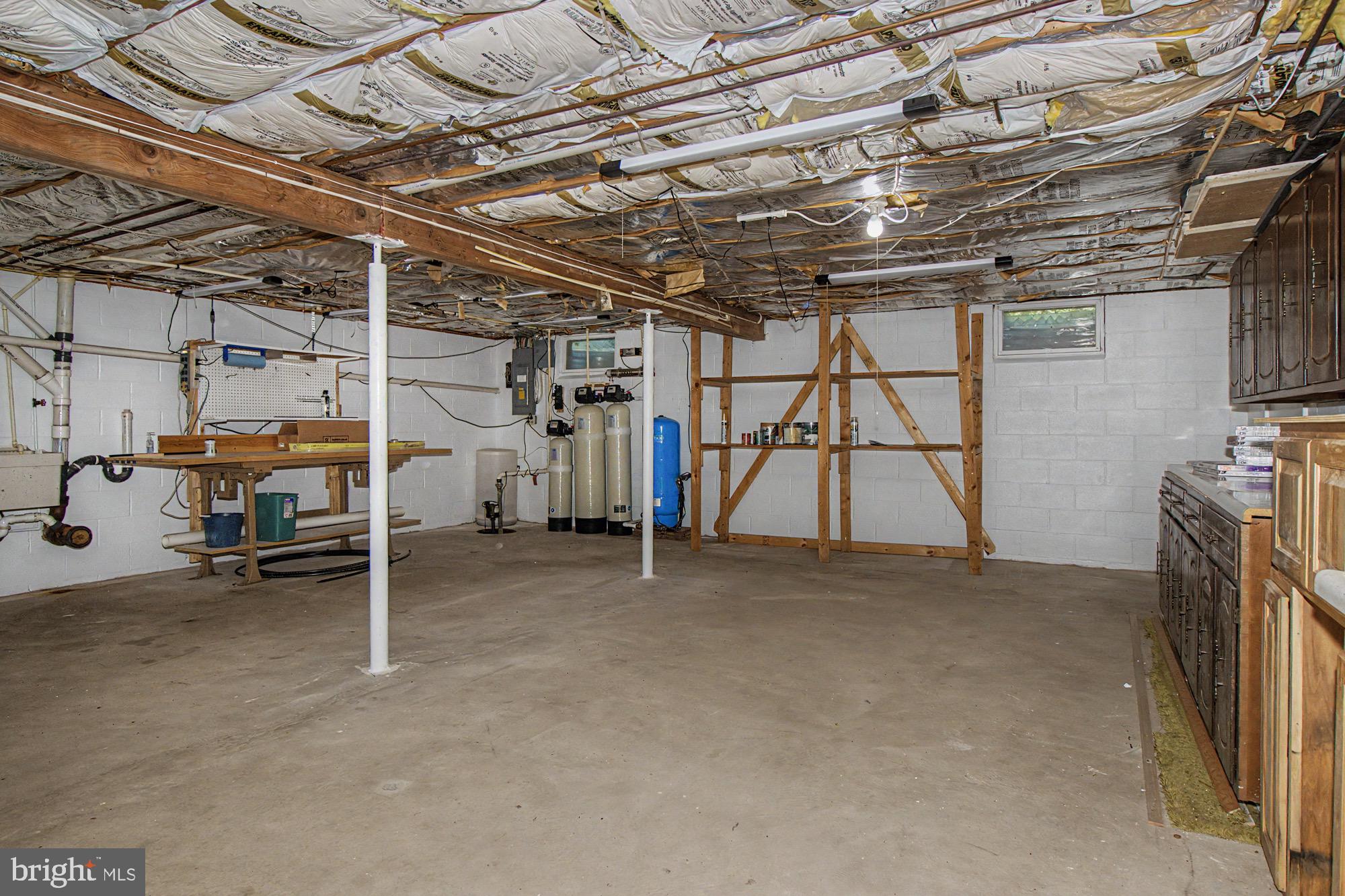 819 Walters Mill Road Forest Hill, MD 21050 - Photo 38 of 47 Unfinished basement storage area