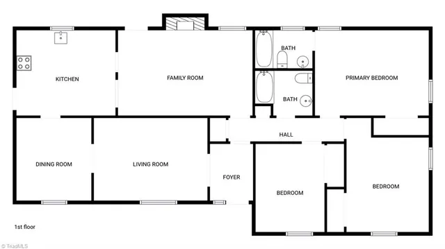 $272,000 | 5908 Millstone Lane, Pfafftown, NC 27040