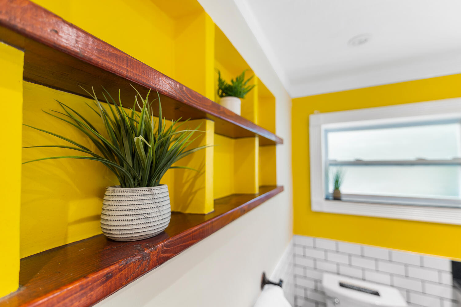 303 Lang Road Cloud Lake, FL 33406 - Photo 34 of 38 a view of swimming pool with a potted plant and floor to ceiling window