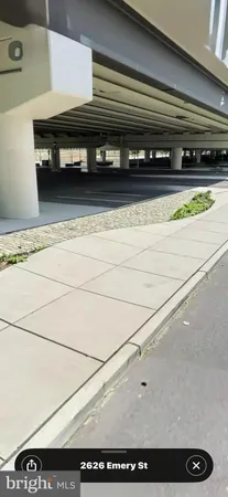 a view of car garage