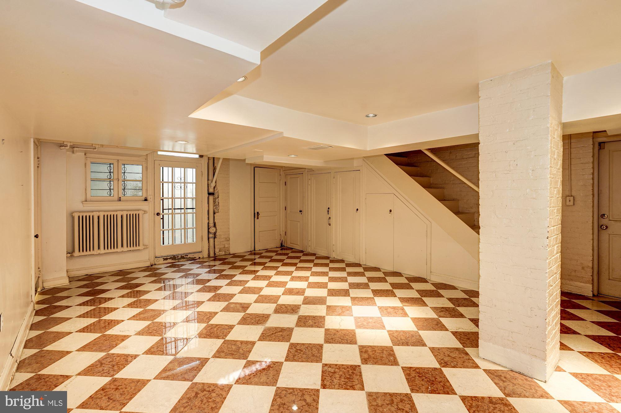 84 Kalorama Circle Northwest Washington, DC 20008 - Photo 39 of 45 a view of a black and white checkered floor