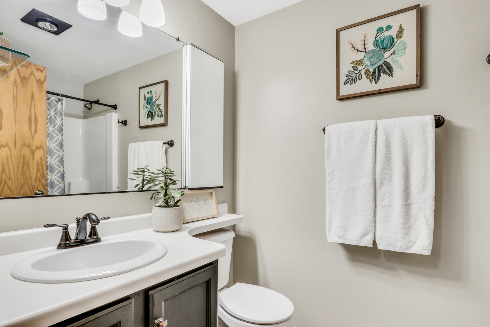 25911 West Highpoint Road Ingleside, IL 60041 - Photo 13 of 29 a bathroom with a sink mirror and toilet