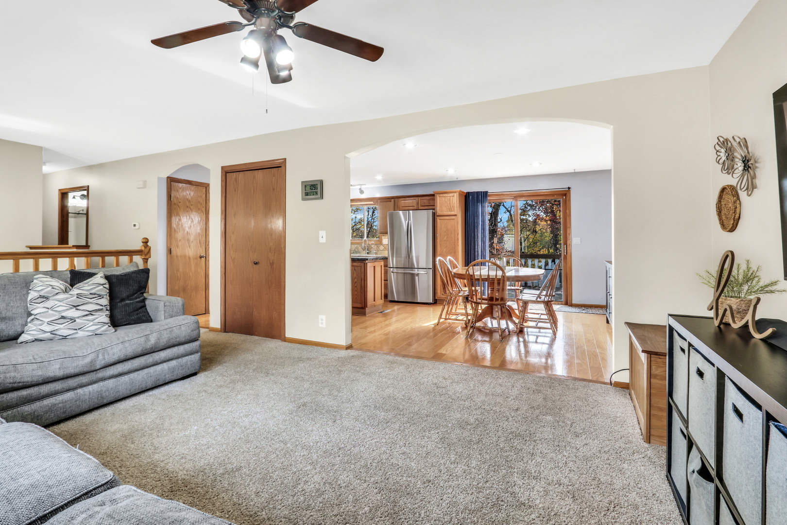 25911 West Highpoint Road Ingleside, IL 60041 - Photo 6 of 29 a view of a livingroom with furniture and a chandelier