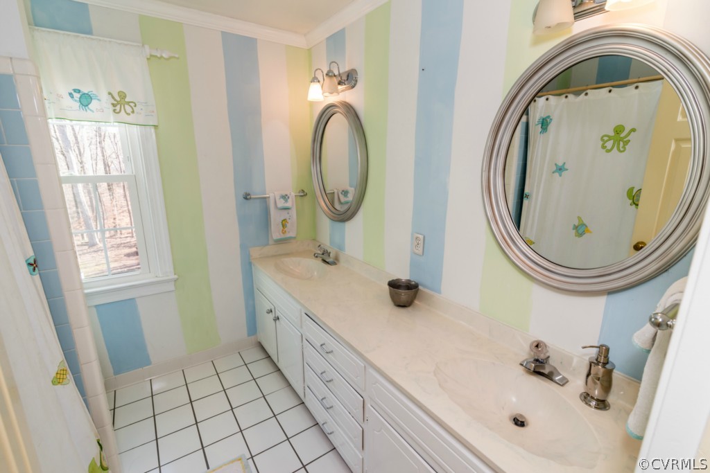 3021 Vistapoint Road Midlothian, VA 23113 - Photo 20 of 24 a bathroom with a sink and a mirror