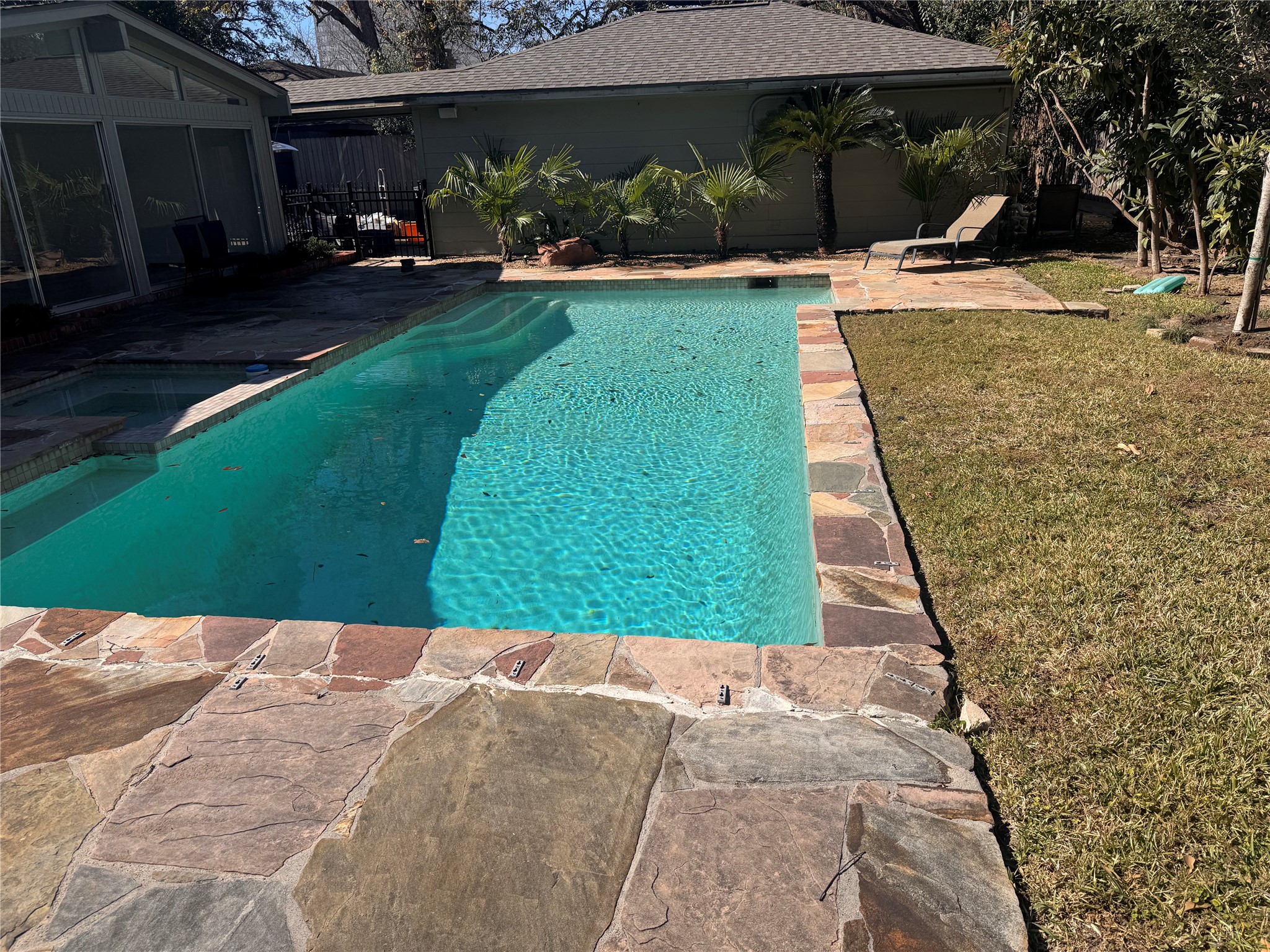 4726 Ivanhoe Street Houston, TX 77027 - Photo 7 of 22 The pool is perfect for swimming laps or cooling off