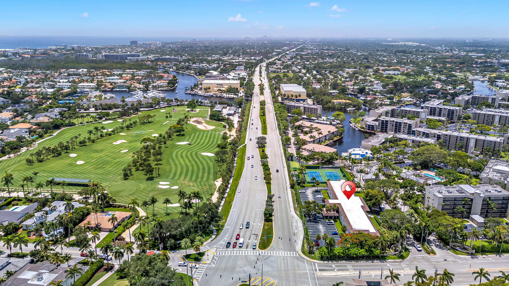 100 Royal Palm Way, Unit 1030 Boca Raton, FL 33432 - Photo 21 of 25 drone-2