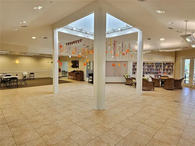 a view of a living room