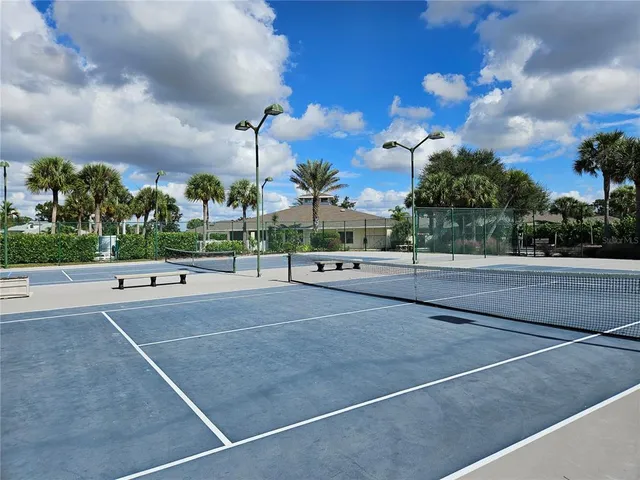 a view of a basketball court