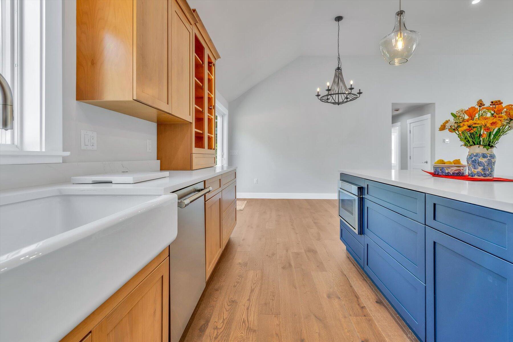 25 Percival Road East Falmouth, MA 02536 - Photo 13 of 31 a kitchen with a sink a counter space appliances and cabinets