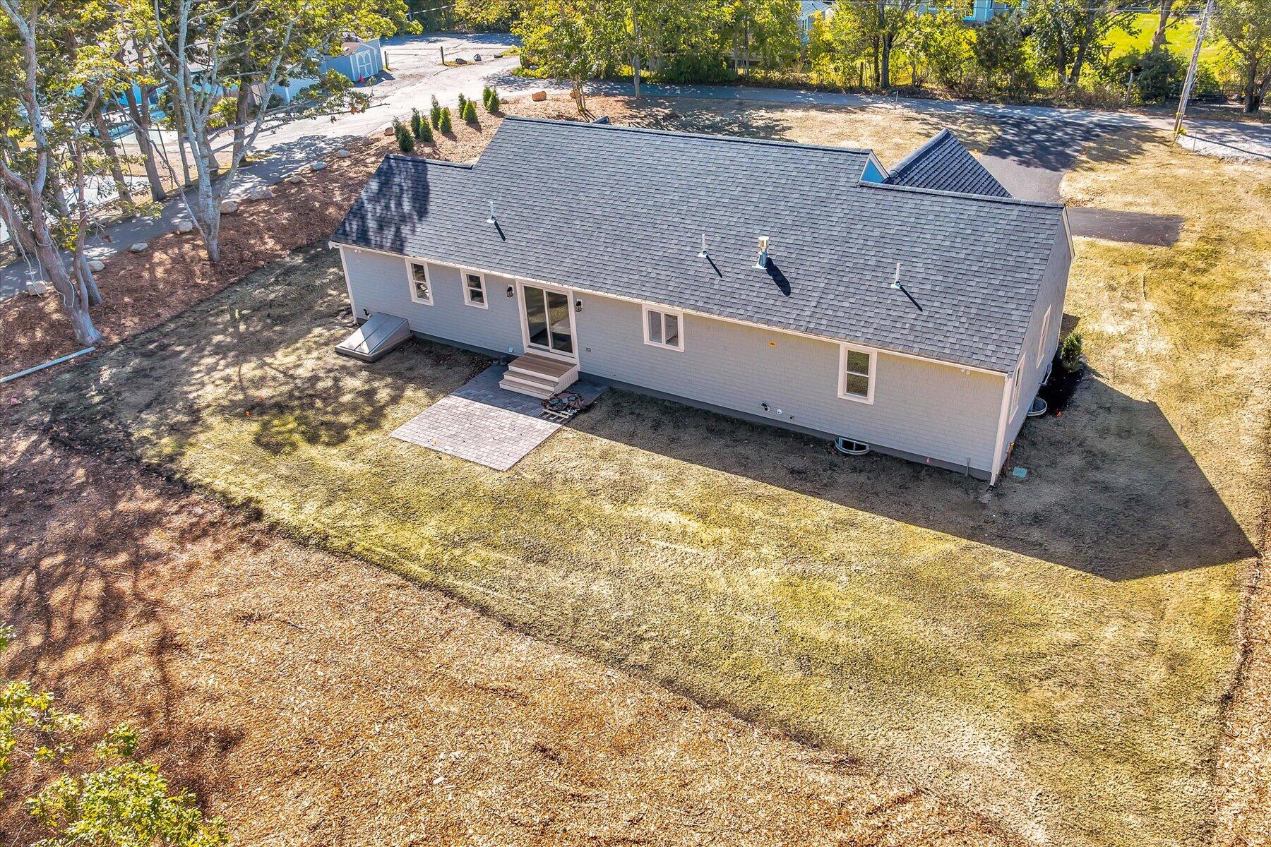 25 Percival Road East Falmouth, MA 02536 - Photo 27 of 31 a aerial view of a house with a yard