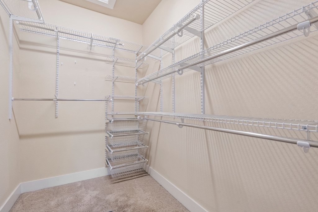 11229 Avery Station Loop, Unit 36 Austin, TX 78717 - Photo 18 of 37 Walk in closet with light carpet