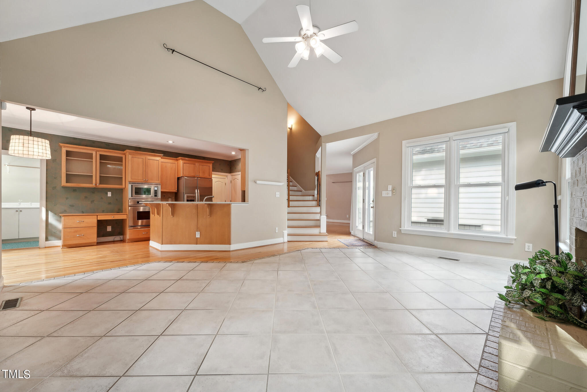 2508 Barton Ridge Court Raleigh, NC 27613 - Photo 10 of 41 a view of a livingroom with a ceiling fan and window