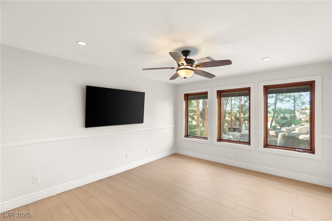 105 Quail Run Road Henderson, NV 89014 - Photo 44 of 88 Empty room featuring ceiling fan, healthy amount o
