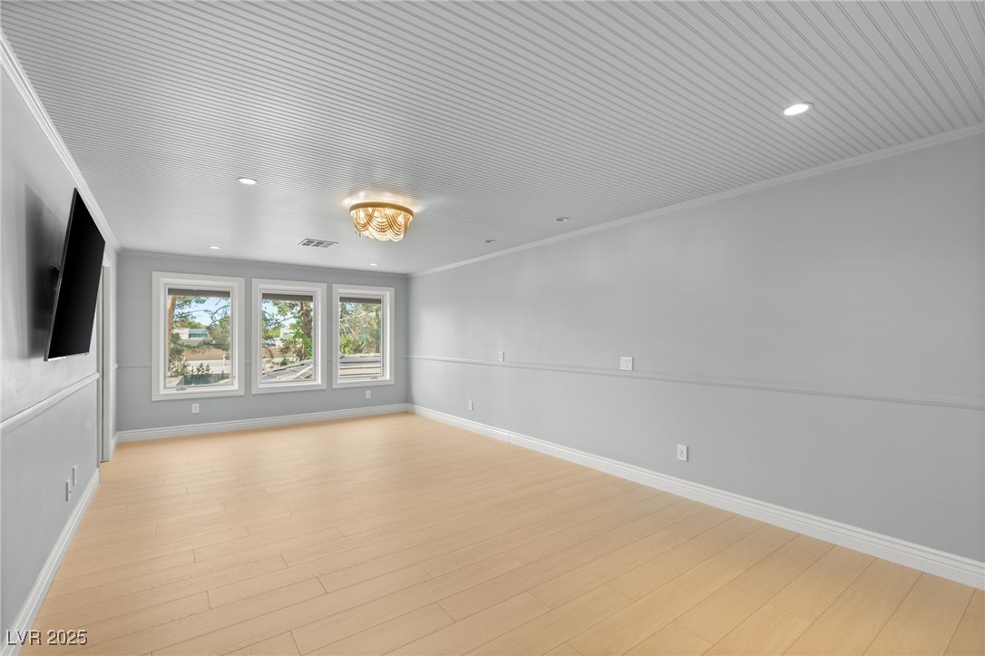 105 Quail Run Road Henderson, NV 89014 - Photo 46 of 88 Spare room featuring recessed lighting, ornamental